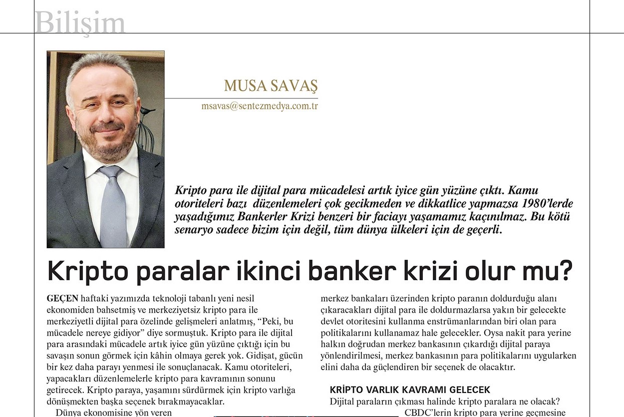 Kripto paralar ikinci banker krizi olur mu?